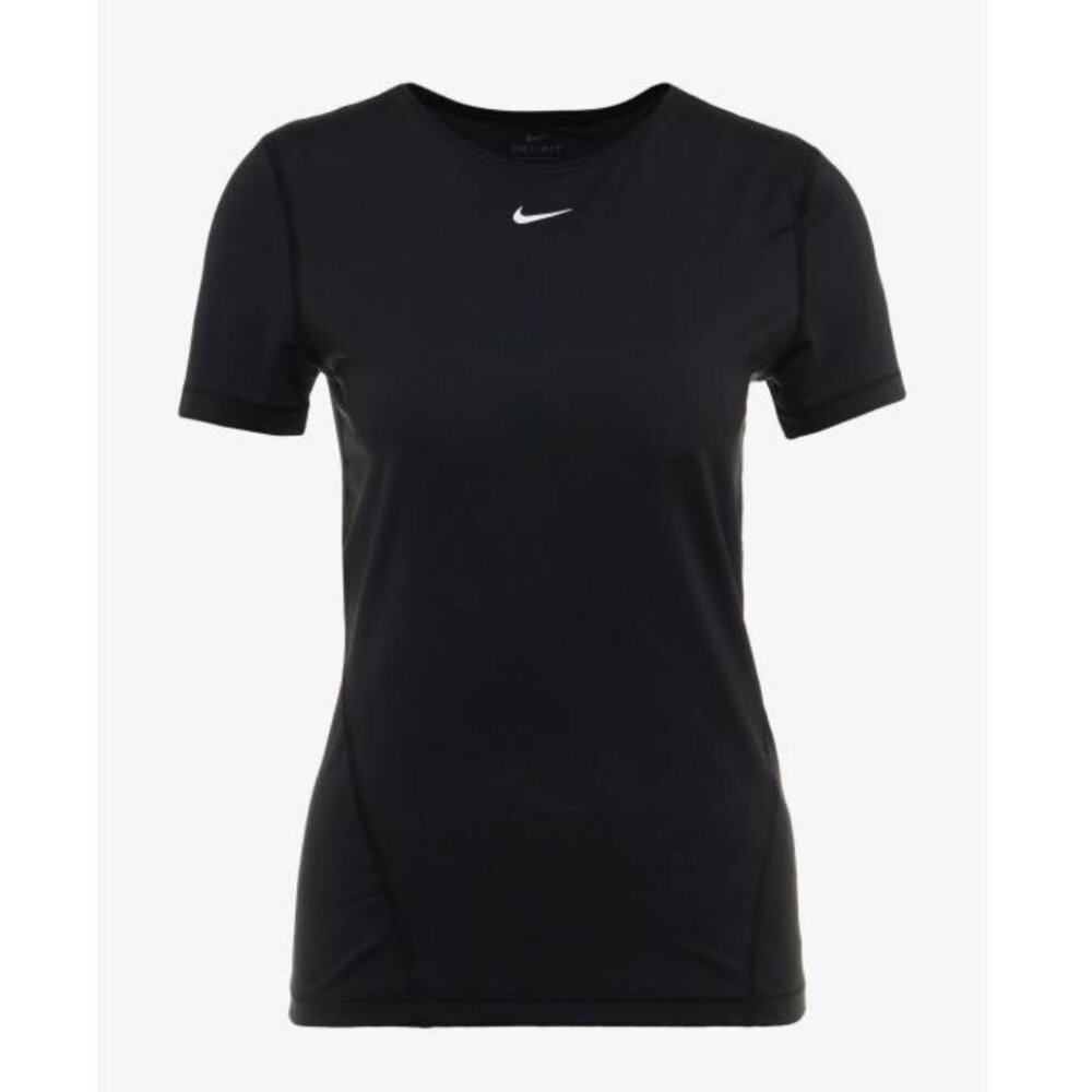 Nike Women's Dri Fit Mesh Short Sleeve Shirt - Dark Grey* - US M
